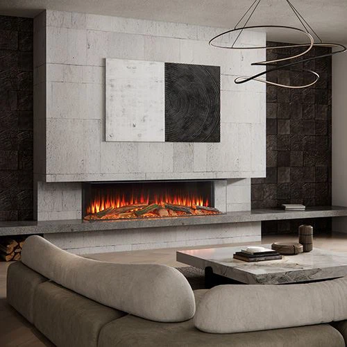 3 Sided Electric Fireplace 1500mm